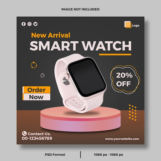 A poster for smart watch that says'no longer available '