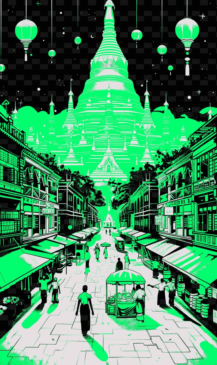 PSD a poster for a street called the city of the city