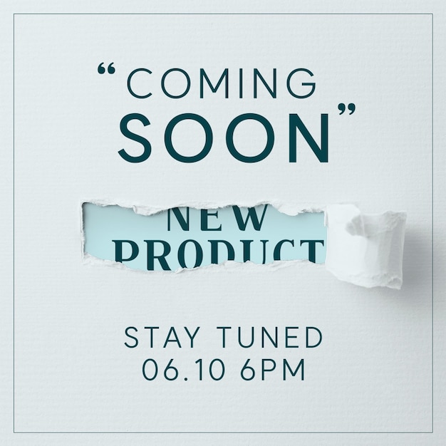 a poster that says coming soon on it