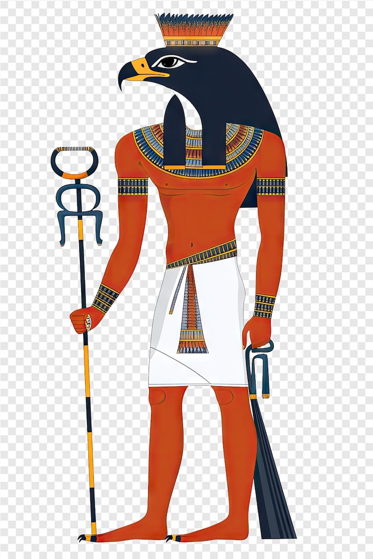 PSD a poster of a warrior with a sword and the word quot the god quot on it