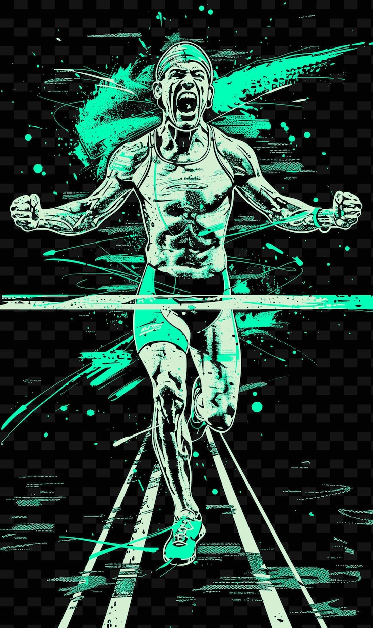 PSD a poster with a man on the back and the words  body  on it