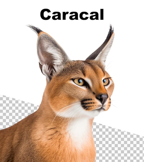 PSD a poster with a photorealistic cacaral with de word carcal on it