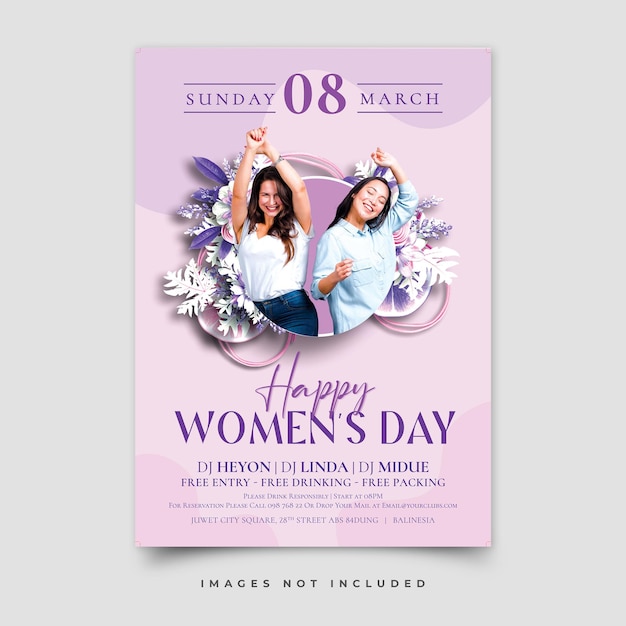 a poster for women's day may day may 22 2010.