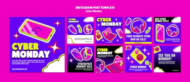 Posty Z Cyber Monday Na Instagramie