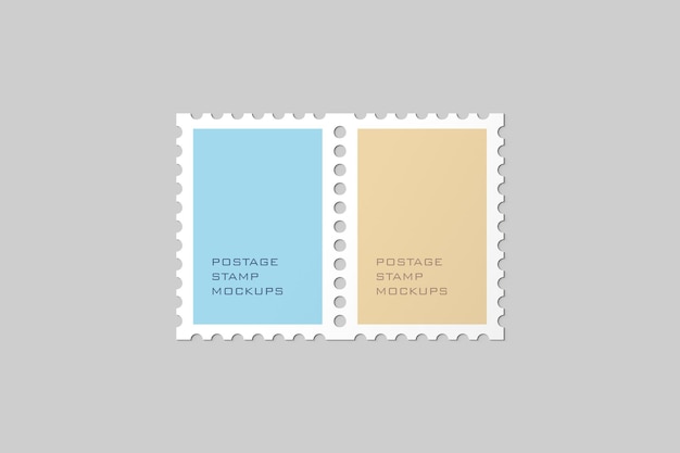 Postzegel Mockup