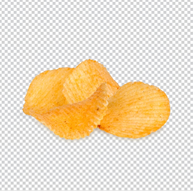 Potato chips isolated premium psd