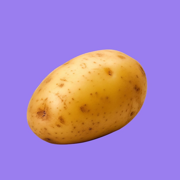 PSD potato isolated high resolution psd file