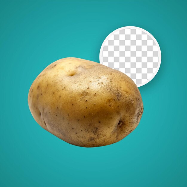 PSD potato vegetables isolated