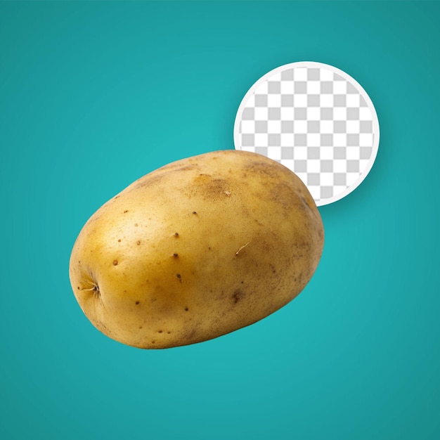 PSD potato vegetables isolated