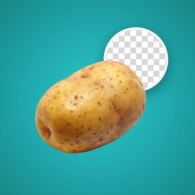 PSD potato vegetables isolated