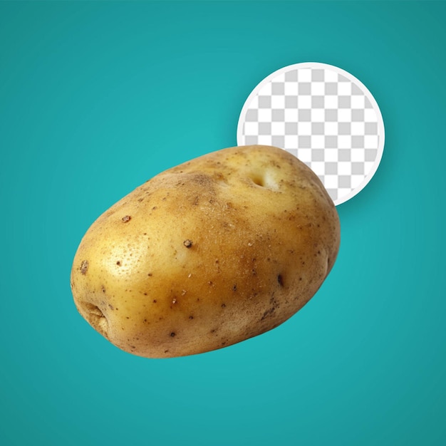 PSD potato vegetables isolated