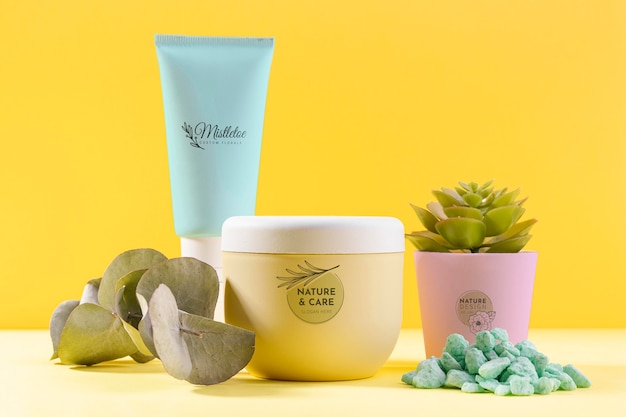 PSD potplant met natuurlijke cosmetica