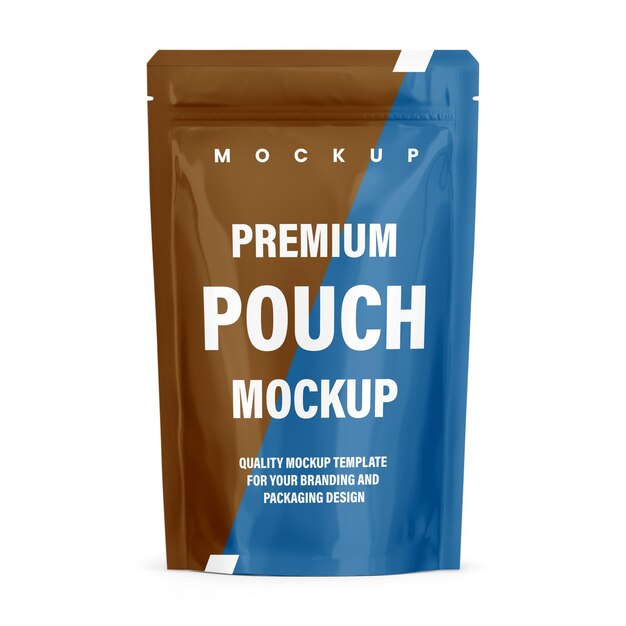 PSD pouch mockup