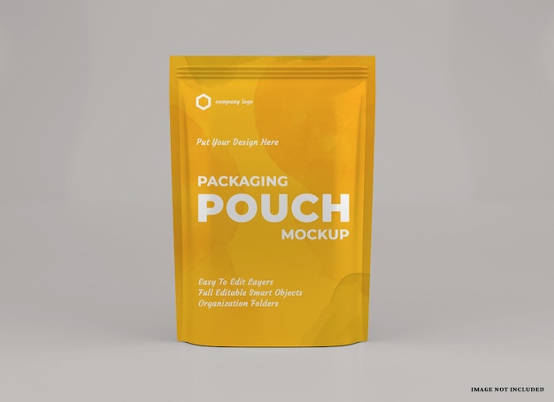 Design mockup pacchetto sacchetto isolato