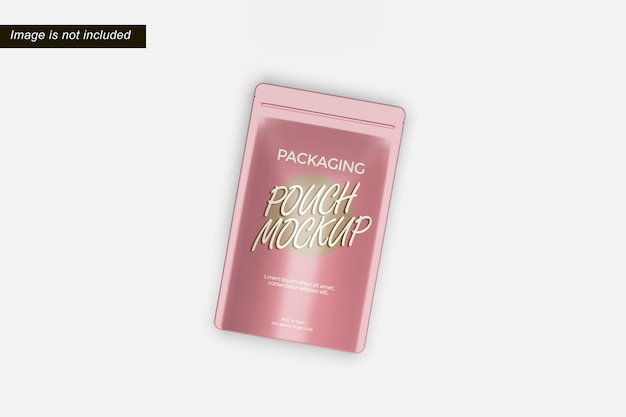 PSD pouch packaging mockup