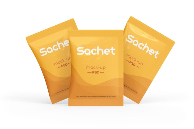 PSD pouch sachet mockup