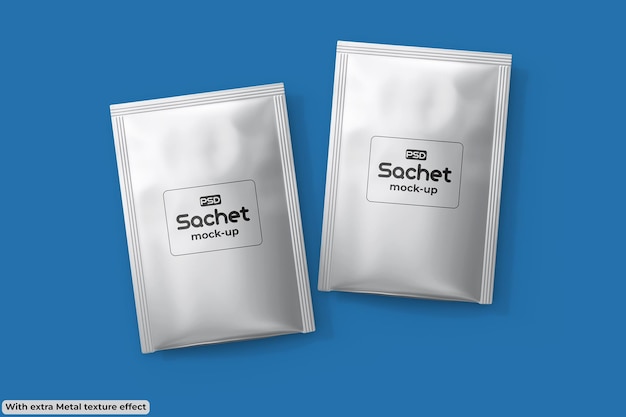 Pouch sachet mockup