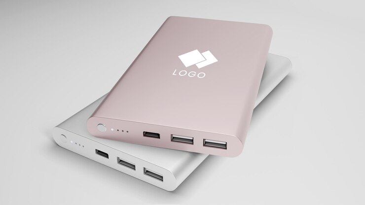 PSD power bank devices mockup