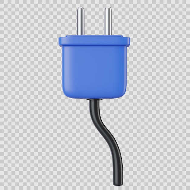 Power plug 3d icon