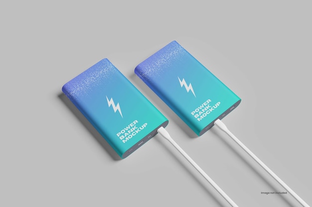 PSD powerbank mockup