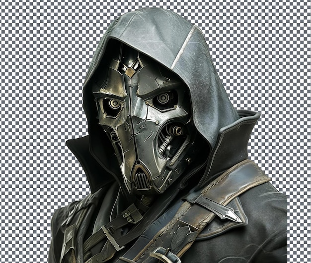 Powerful corvo attano dishonored isolated on transparent background