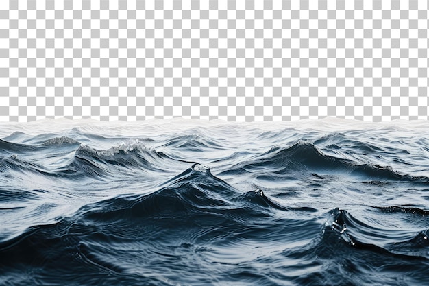 PSD powierzchnia oceanu na przezroczystym tle