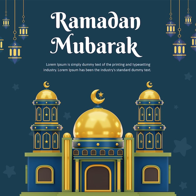 Pozdrowienia Ramadan Mubarak