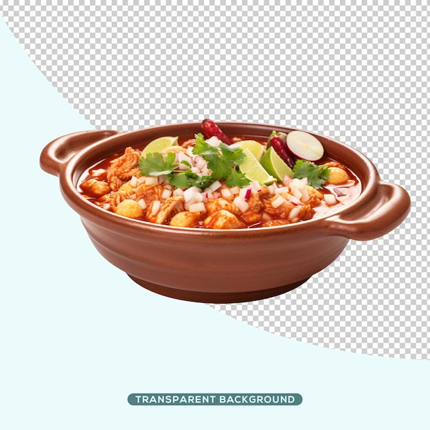 Pozole rojo mexican food