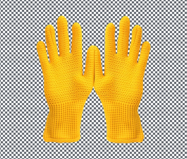 Prachtige stretchhandschoenen geïsoleerd op transparante achtergrond