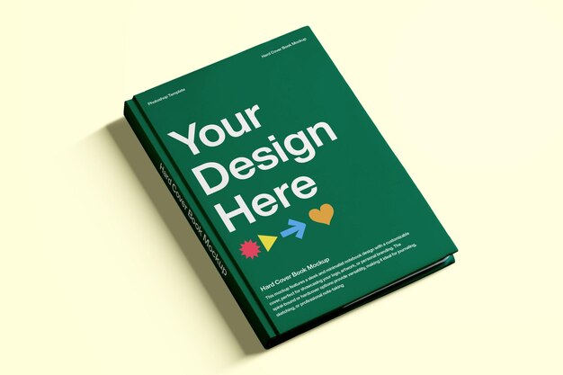 premium book cover mockup