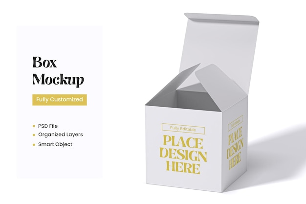 Premium Box Mockup PSD