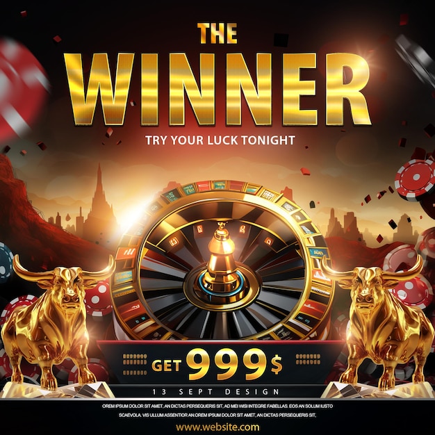 PSD premium casino psd design vibrant amp editable stock images for your project