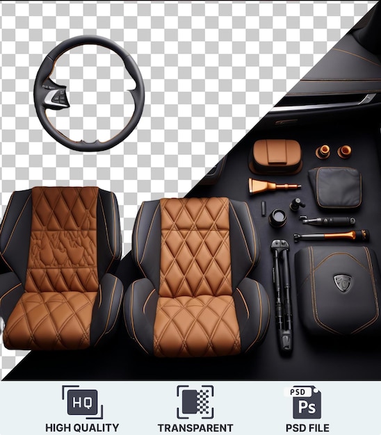 Premium of custom luxury car interior accessories set