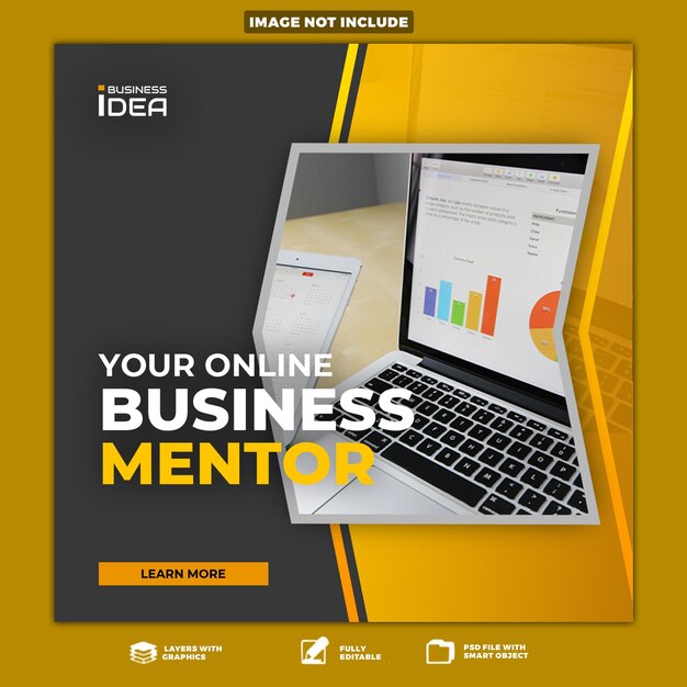 PSD premium digital marketing design template