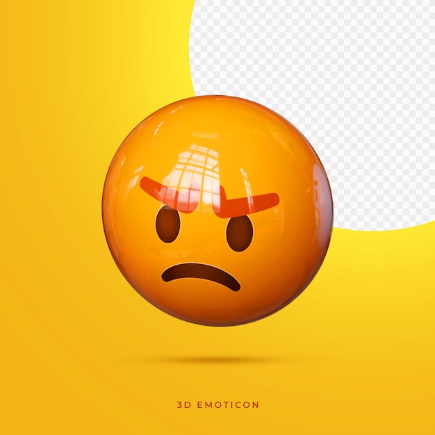 PSD premium emotikon 3d ps