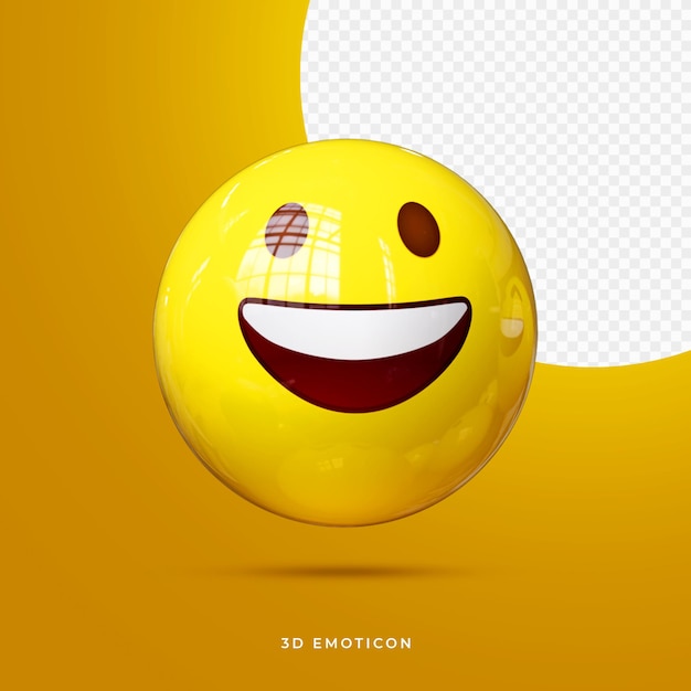 Premium Emotikon 3d Ps