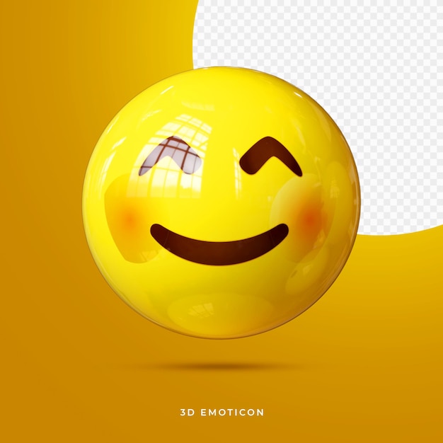 Premium Emotikon 3d Ps