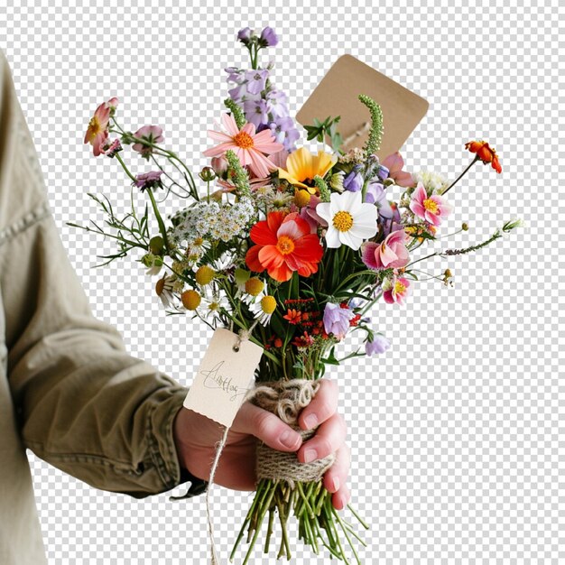 PSD 투명한 배경에 고립 된 프리미엄 꽃 꽃의 날 꽃 축제
