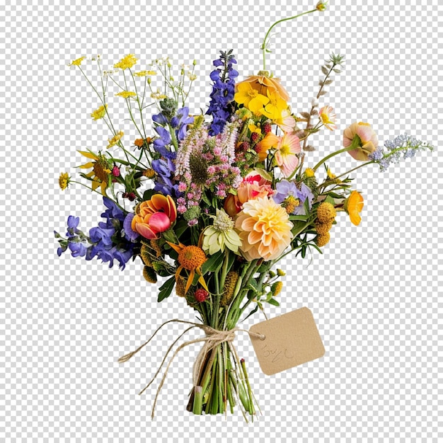PSD 투명한 배경에 고립 된 프리미엄 꽃 꽃의 날 꽃 축제