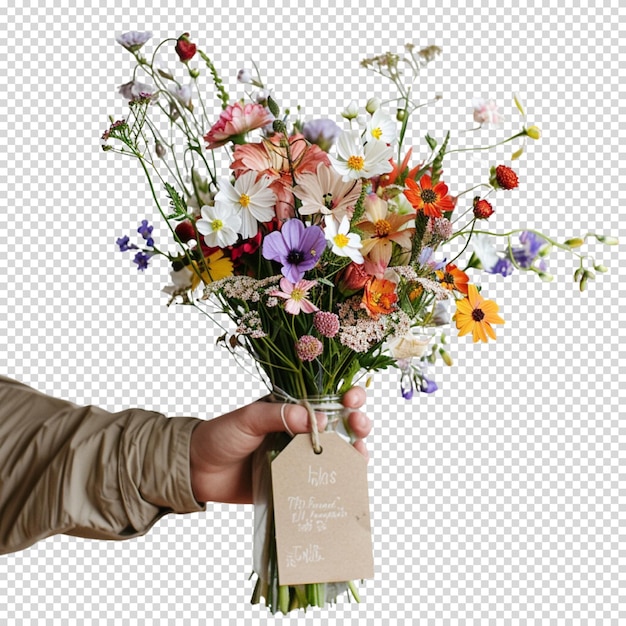 PSD premium flower isolated on transparent background flower day flower festival
