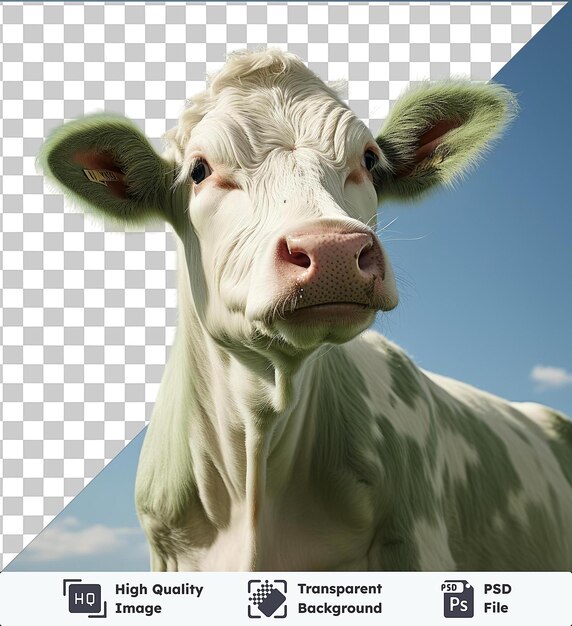 Premium foto van realistisch fotografisch vee van de boer
