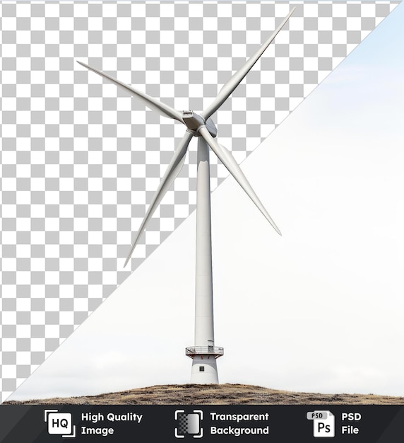 PSD premium foto van realistische fotografische windturbine technician_s gereedschappen