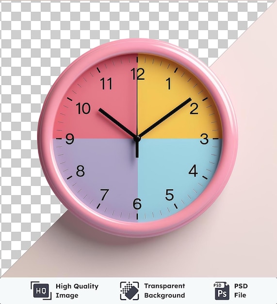 PSD premium of kitchen clock