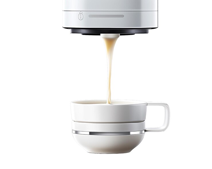 PSD premium mixer cup with transparent background