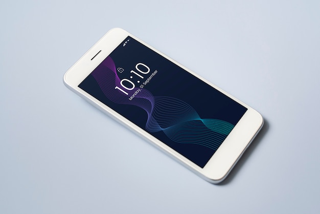 premium mobile phone screen mockup template