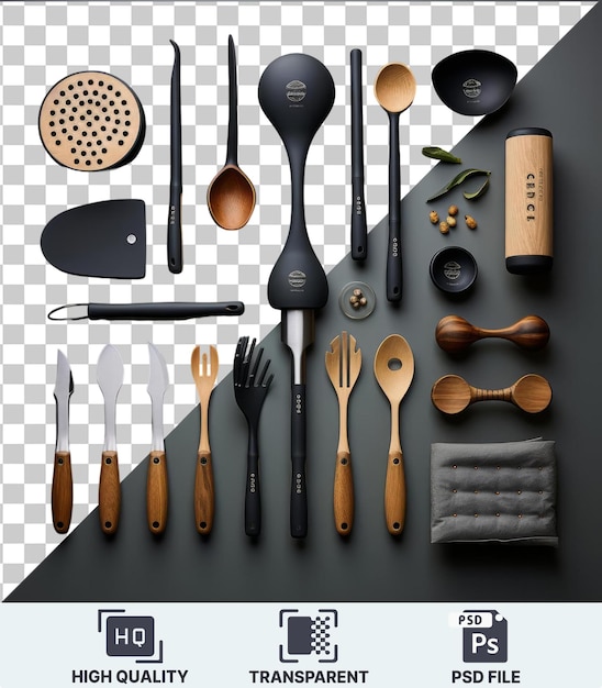 PSD Премиумный комплект кулинарных инструментов gourmet greek