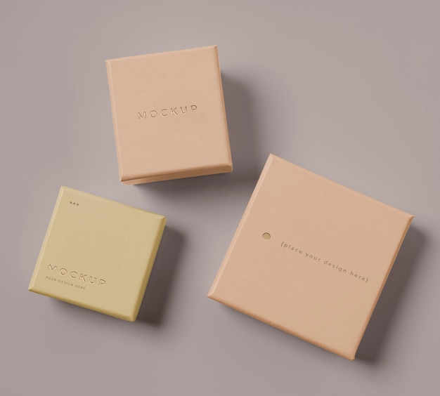 premium packaging mock-up composition