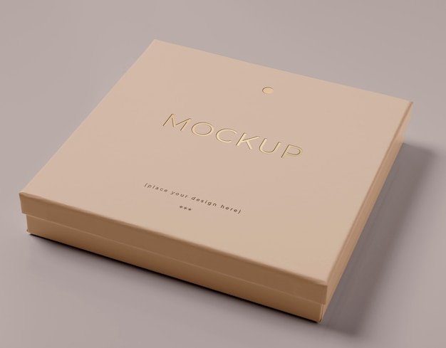 PSD composizione mock-up di packaging premium