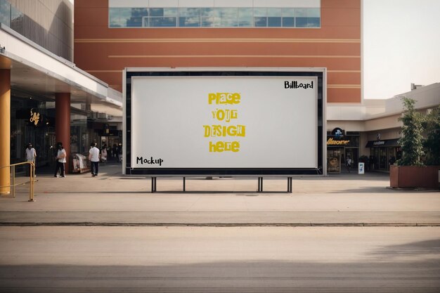 Premium PSD Billboard Advertising mockup