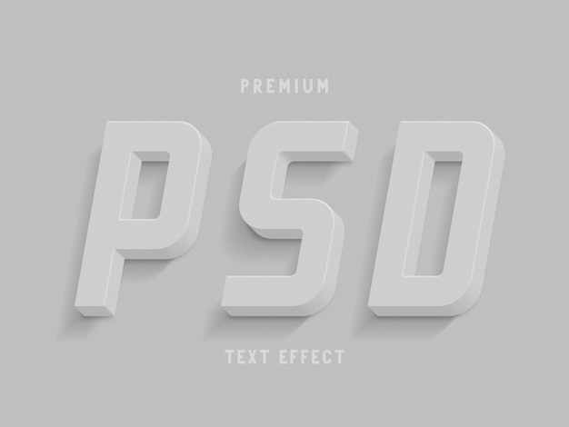 Premium psd-teksteffect